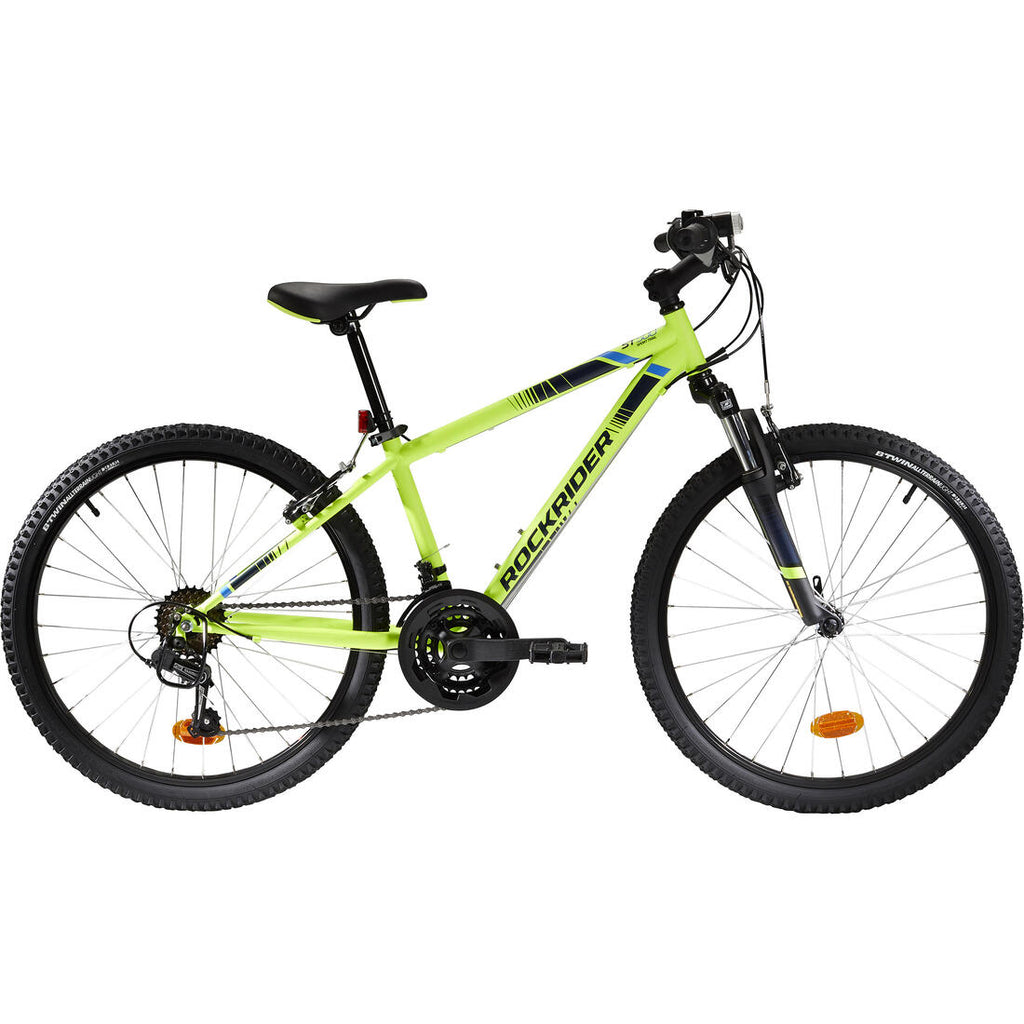 24 INCH KIDS MOUNTAIN BIKE ROCKRIDER ST 500 9-12 YEARS OLD 