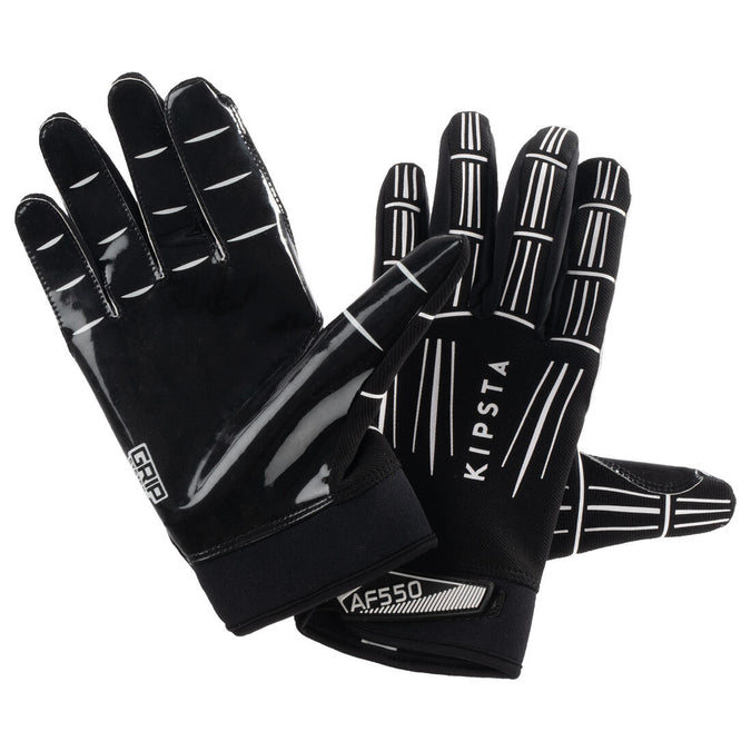 





Adult American Football Gloves AF550GR - Black, photo 1 of 8