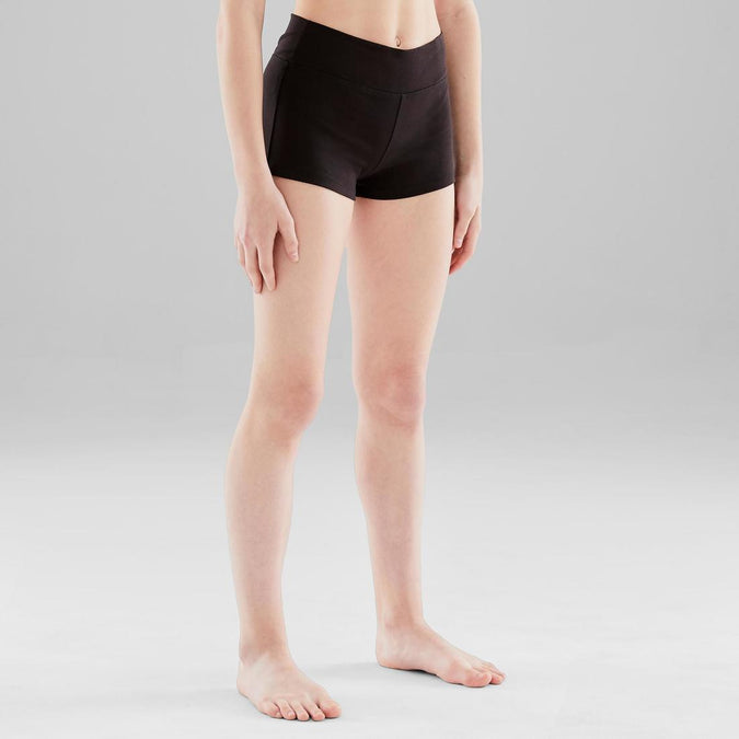 





Girls' Slim-Fit Modern Dance Shorts - Black, photo 1 of 8