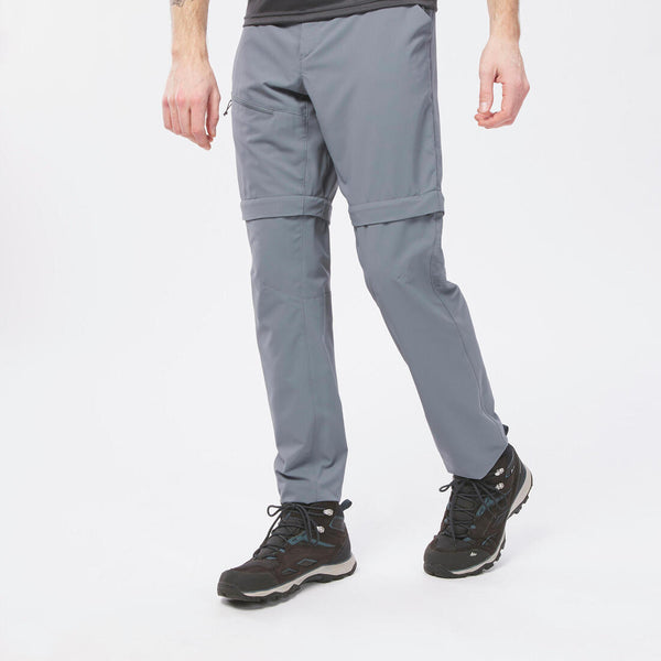 MH150 Convertible Mountain Hiking Pants - Men - Charcoal grey