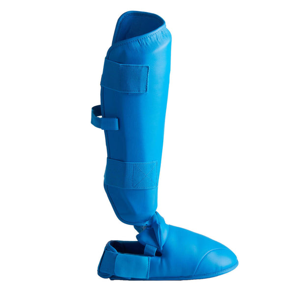 Adult Kickboxing Shin and Foot Guard 100 Ergo