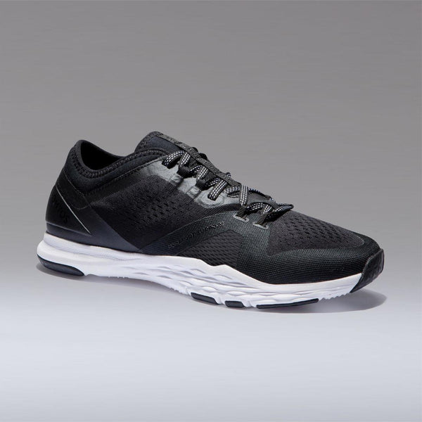 Women s Fitness Shoes 900 Black Decathlon KSA