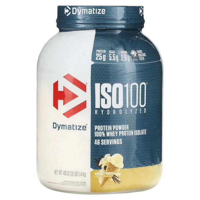 





dymatize iso 100 gourmet vanilla 3lb - (No Delivery - Pick up only), photo 1 of 1