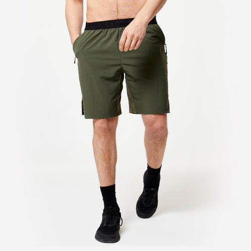 





Men's Breathable Performance Cross Training Shorts with Zipped Pockets