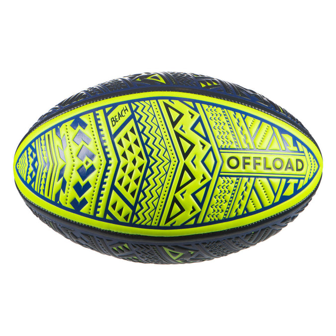 





Beach Rugby Ball R100 Size 4 - Maori Blue/Yellow, photo 1 of 5