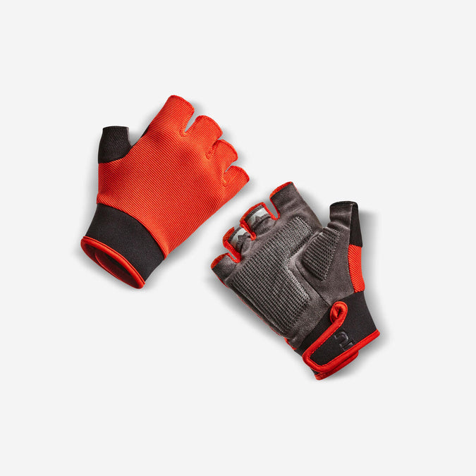 





Kids' Cycling Gloves 500, Ages 8-12 Years - Black/Red, photo 1 of 3