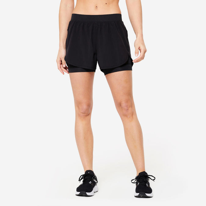 





Women's Cardio Fitness Double Layer Shorts, photo 1 of 5