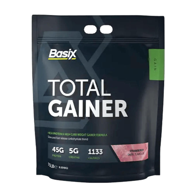 





basix total gainer strawberry 15lb - (Pick up only - No Delivery), photo 1 of 1