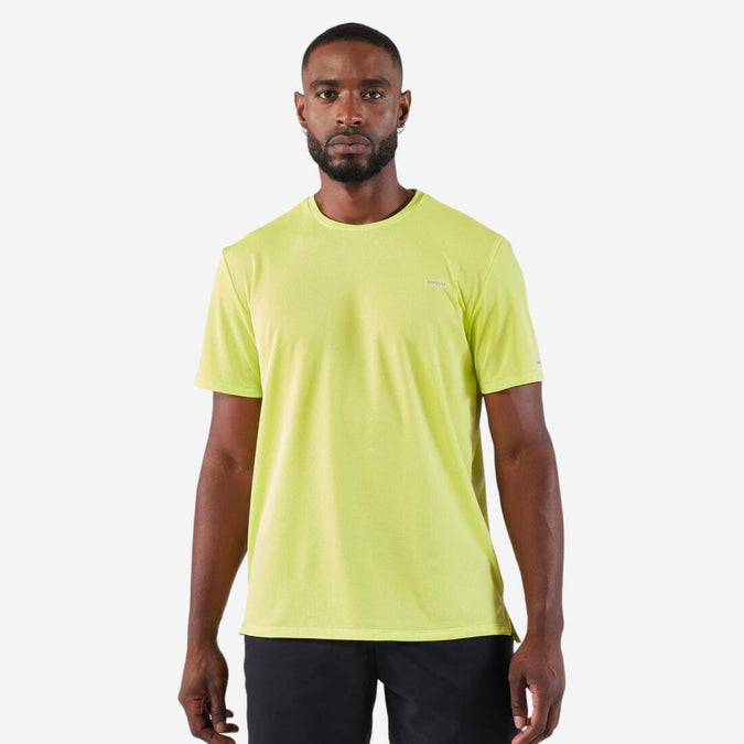 





Men's Running Breathable T-shirt KIPRUN Run 500 Dry-yellow lemon, photo 1 of 6