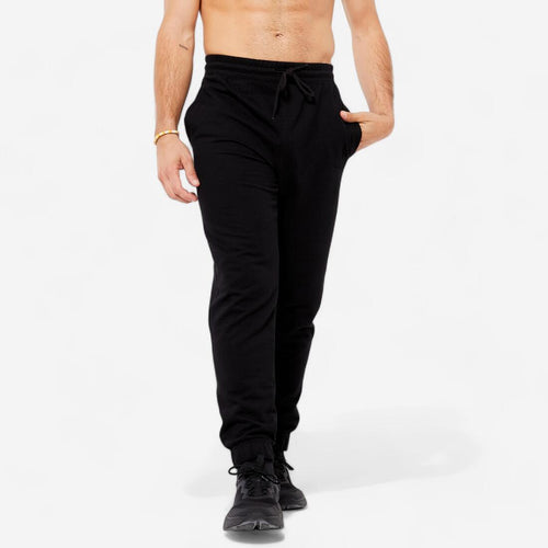 





Men's Warm Jogging Bottoms - Black