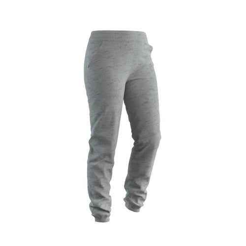 





Women's Slim-Fit Fitness Jogging Bottoms 500 - Light Grey