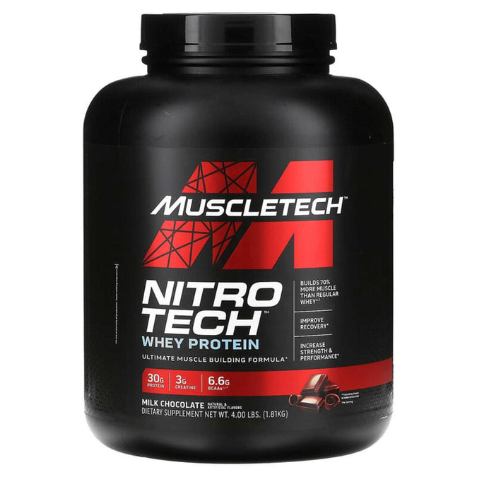 





Muscletech nitrotech whey protein milk chocolate 4lb- No Delivery - Pick up only, photo 1 of 1