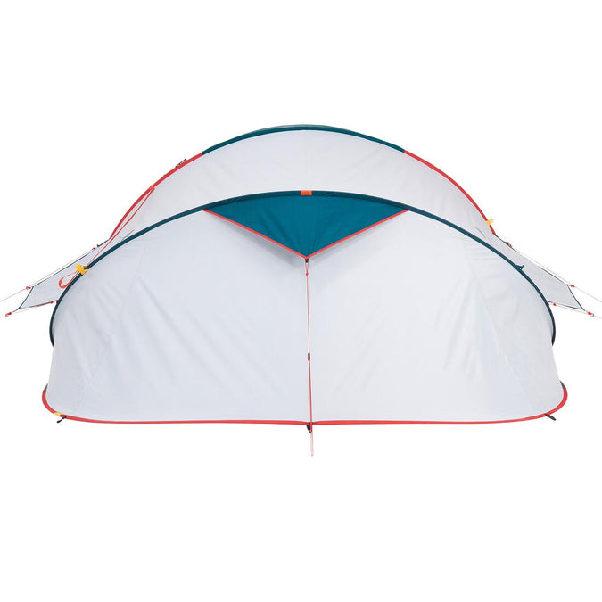 Camping tent - 2 SECONDS XL - 3-person - Fresh & Black | Decathlon KSA
