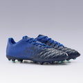 Adult Mixed Ground Football Boots Agility 500 - Dark Blue