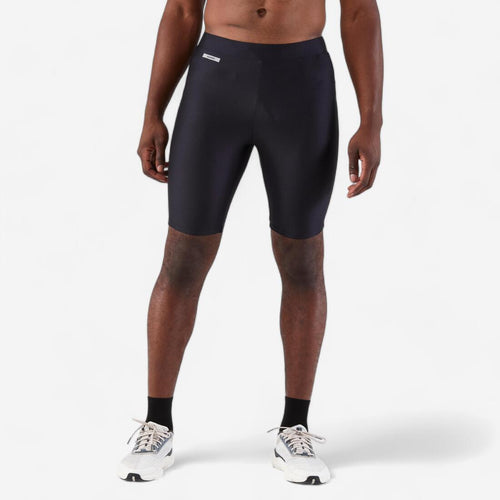 





Men's Running Tight Shorts - Kiprun Run 100 Black