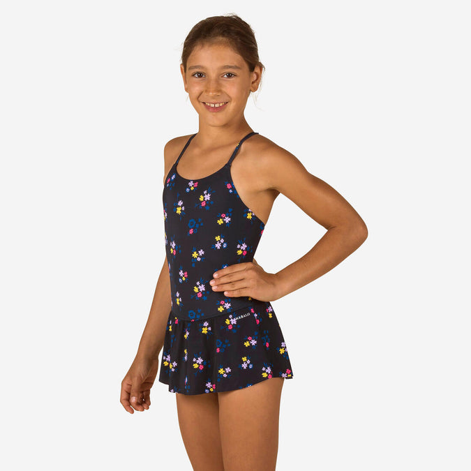 





Lila All Oto 100 Girls Swimming One-Piece Swimsuit/Skirt, photo 1 of 4