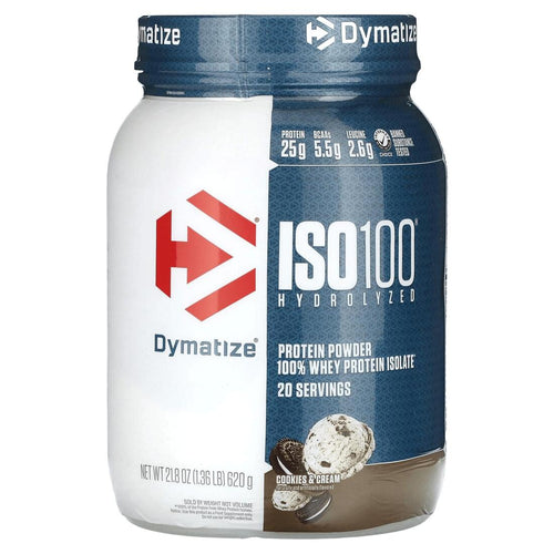 





dymatize iso 100 cookies & cream 1lb - (No Delivery - Pick up only)