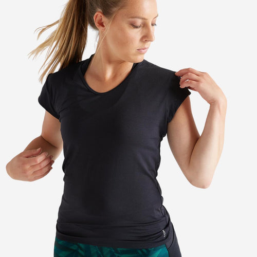 





Women's Slim Fitness Cardio V-Neck T-Shirt