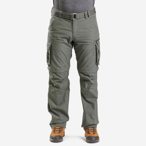 





Men's Travel Trekking Zip-Off Cargo Trousers - Travel 100 Zip-Off