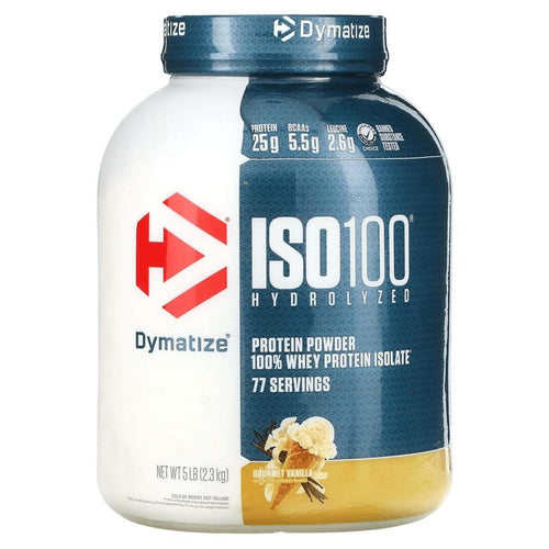 





dymatize iso 100 gourmet vanilla 5lb - No Delivery - Pick up only)