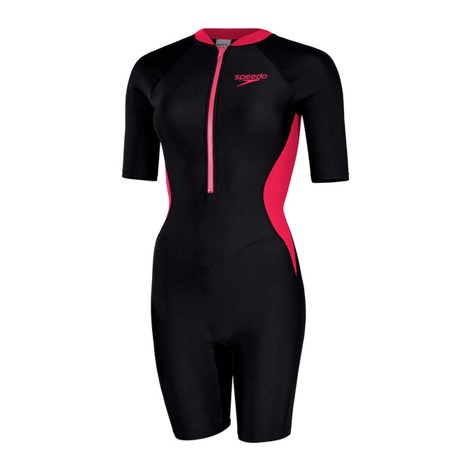 





Speedo Asia Fit Womens Zip Front Short Sleeve Kneesuit, photo 1 of 6