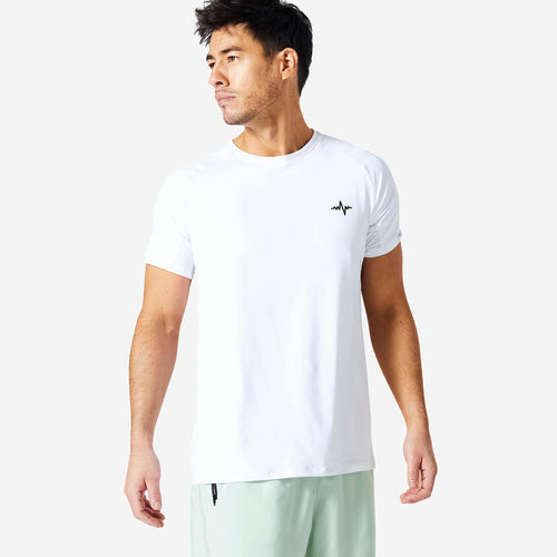 





Men's Fitness Breathable Essential Crew Neck T-Shirt