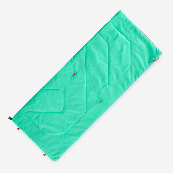 





KIDS’ SLEEPING BAG MH100 20°C - TURQUOISE, photo 1 of 5