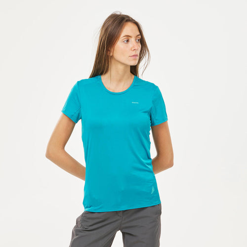 





Women’s Mountain Walking Short-Sleeved T-Shirt MH100