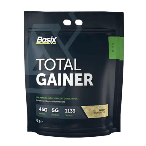 





basix total gainer vanilla 15lb - (Pick up only - No Delivery)