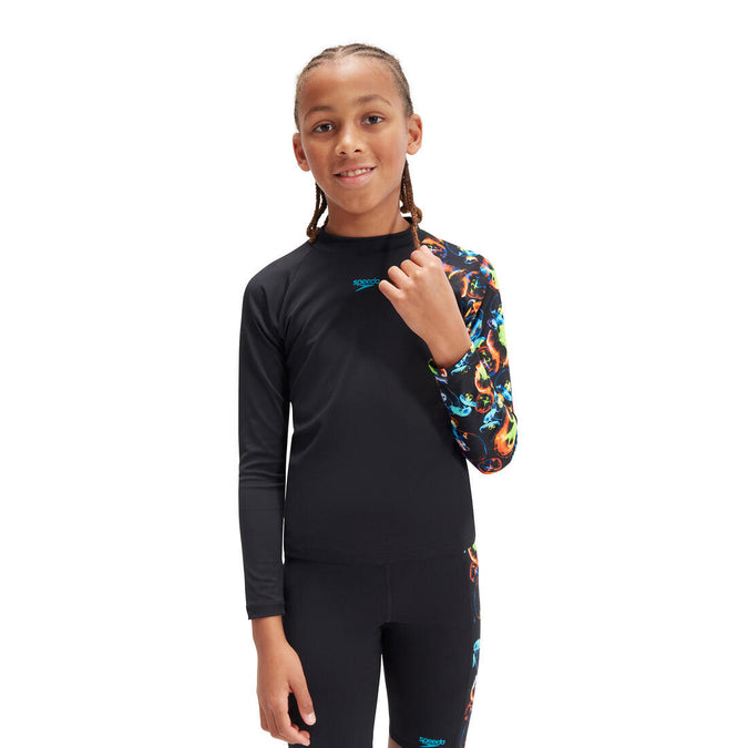 





SPEEDO Boys' Printed Long Sleeve Rash Top, photo 1 of 5