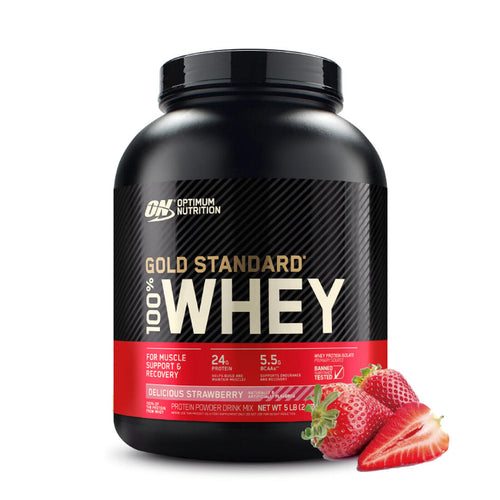 





ON Gold Standard 100% Whey (5LB) Delicious Strawberry - No delivery pick up only