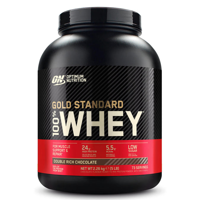 





ON Gold Standard 100% Whey (5LB) Double Rich Chocolate -No delivery pick up only, photo 1 of 1