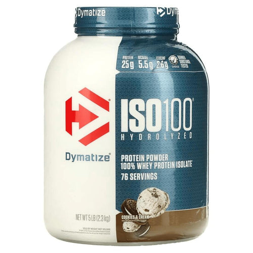 





dymatize iso 100 cookies & cream 5lb - (No Delivery - Pick up only)