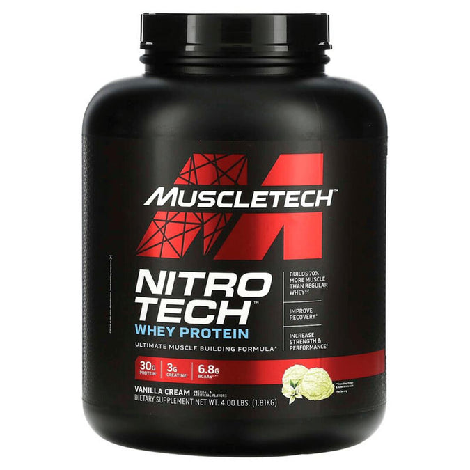 





muscletech nitrotech whey protein vanilla 4lb - (Pick up only - No Delivery), photo 1 of 1