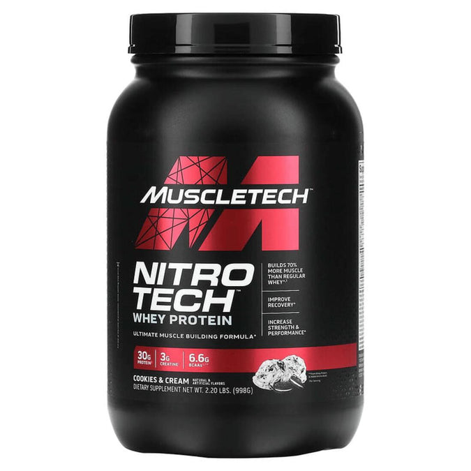 





muscletech nitrotech whey protein cookis & cream 2lb -No Delivery - Pick up Only, photo 1 of 1