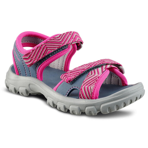





Hiking sandals MH100 KID blue pink - children - Jr size 7 TO 12.5