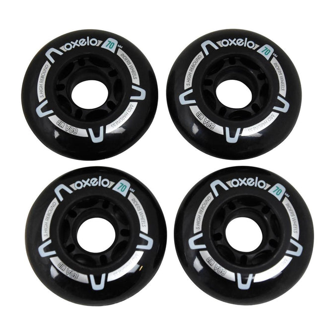 





Kids' 70mm / 80A Inline Skate Wheels FIT 3 4-Pack, photo 1 of 4