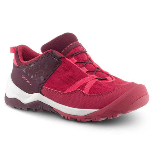 





Kids’ Hiking Shoes with Quick Lacing - Sizes 2 to 5 - Burgundy