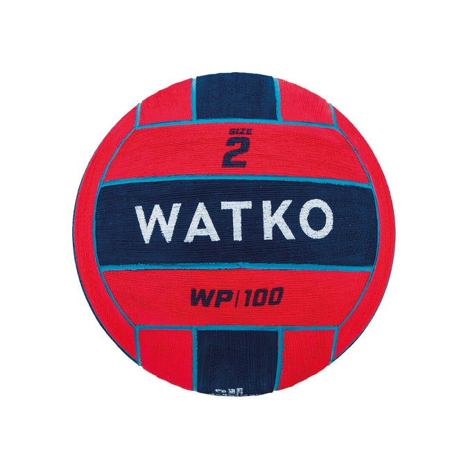 





WATER POLO BALL WP100 SIZE 2 - RED / BLUE, photo 1 of 3