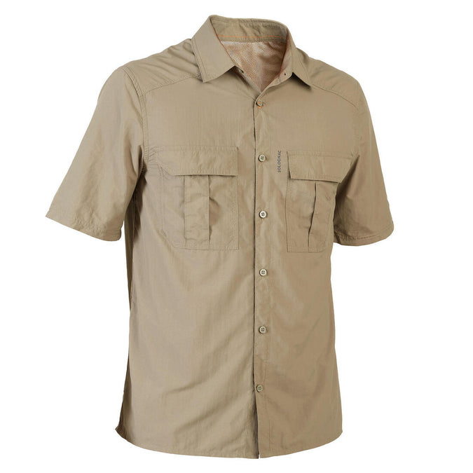 





Men's Country Sport Short-Sleeved Breathable Shirt - Sg100 Light Green, photo 1 of 7