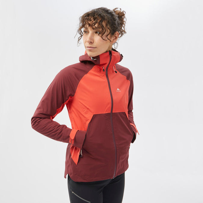 Women's Waterproof Mountain Walking Jacket - MH500