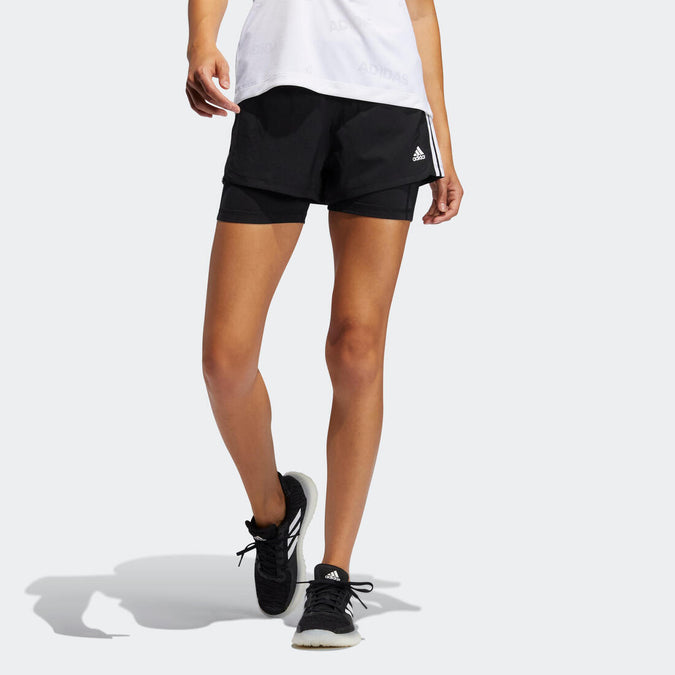 





Women's 2-in-1 Cardio Fitness Shorts Pacer 3S, photo 1 of 6