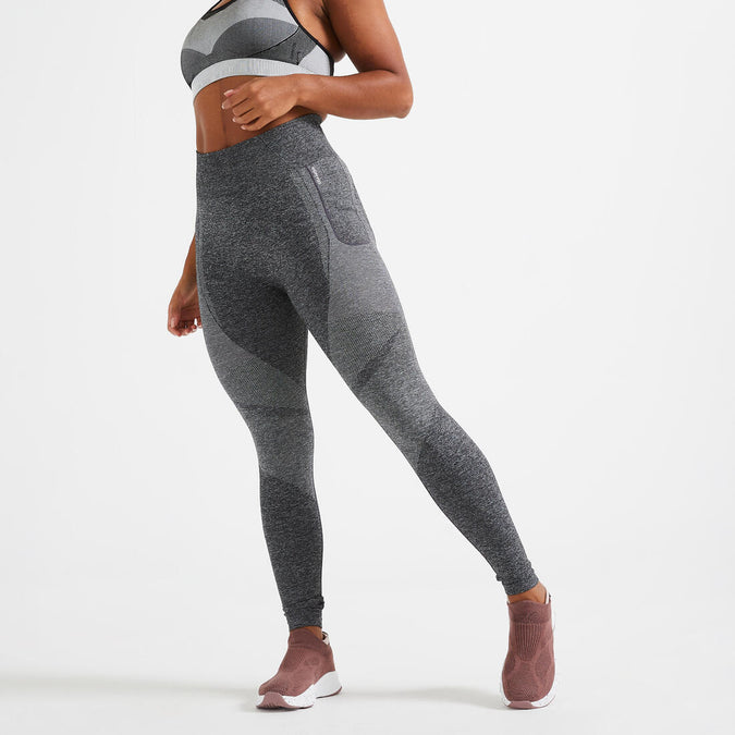 





High-Waisted Seamless Fitness Leggings with Phone Pocket, photo 1 of 5