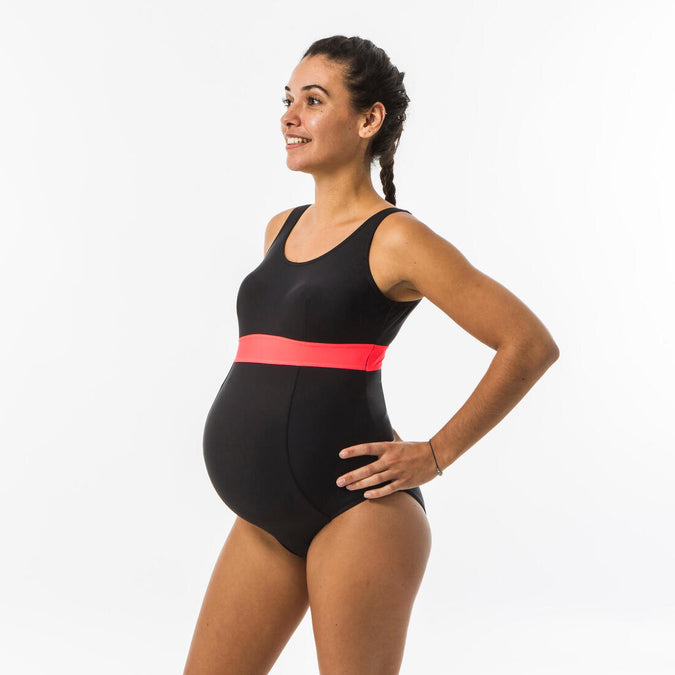 





1-piece Maternity Swimsuit  Romane - Black Coral, photo 1 of 4