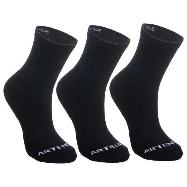 High Sports Socks RS 100 Tri-Pack | Decathlon KSA