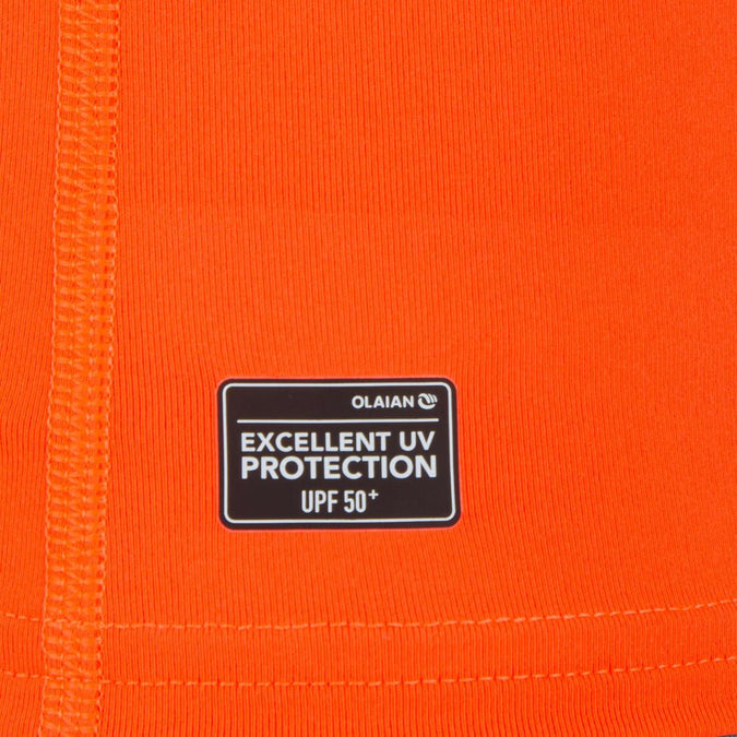 100 Men's Short Sleeve UV Protection Surfing Top T-Shirt