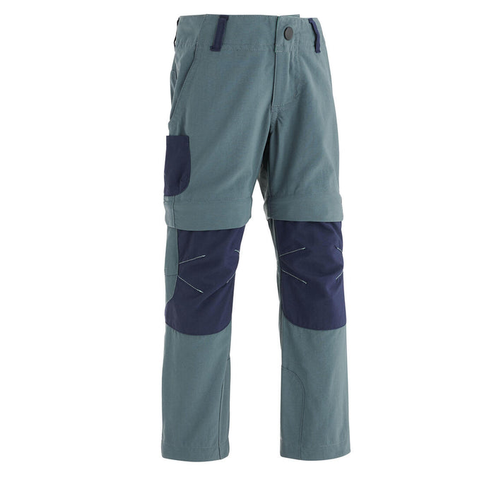 





Modular hiking trousers - MH500 grey/blue - children 2-6 YEARS, photo 1 of 10