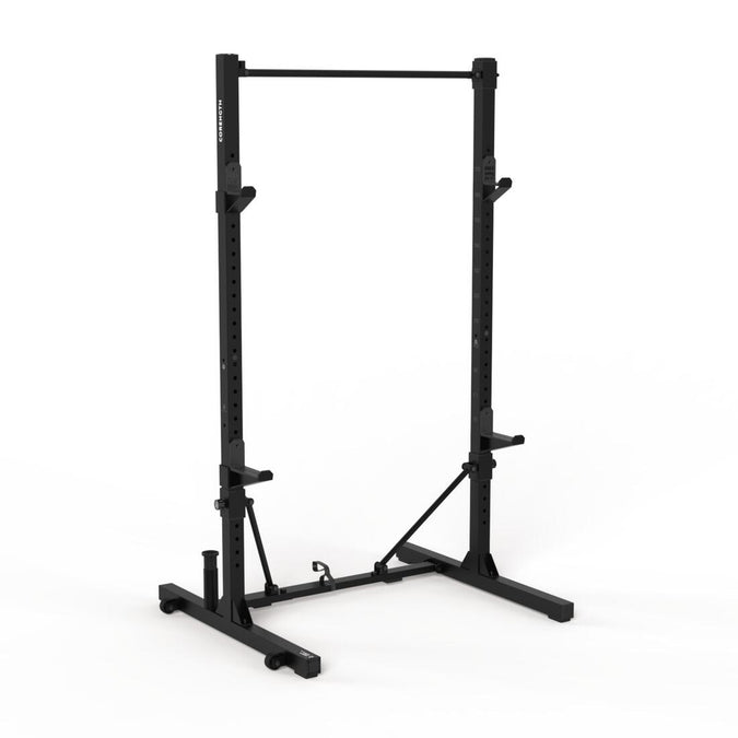 





Fold-Down/Retractable Squat, Bench & Pull-Up Weight Training Rack 500, photo 1 of 5
