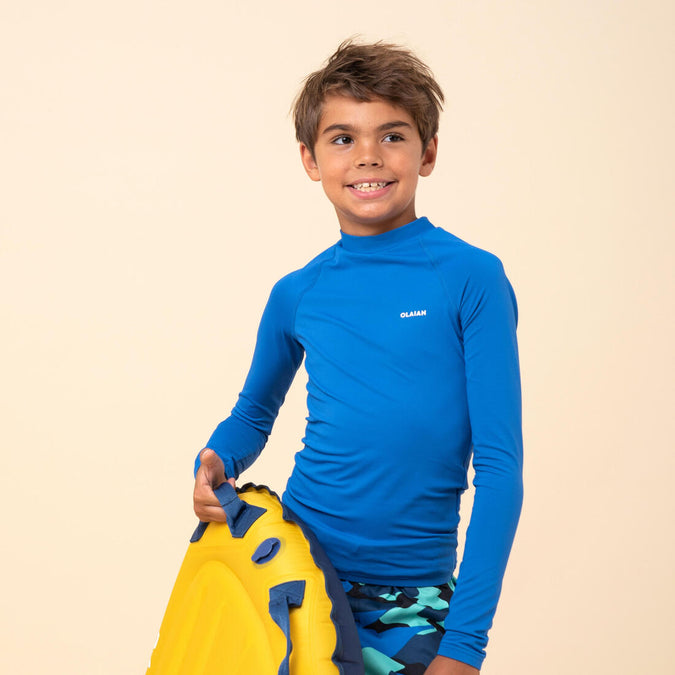 





Kids' UV protection long sleeve T-shirt - blue, photo 1 of 5