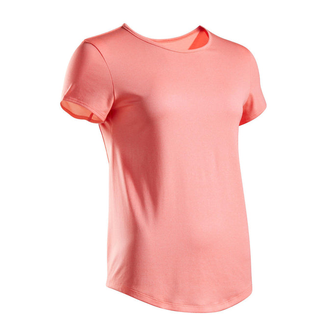 





Women's Tennis Quick-Dry Crew Neck T-Shirt Essential 100 - Coral, photo 1 of 9